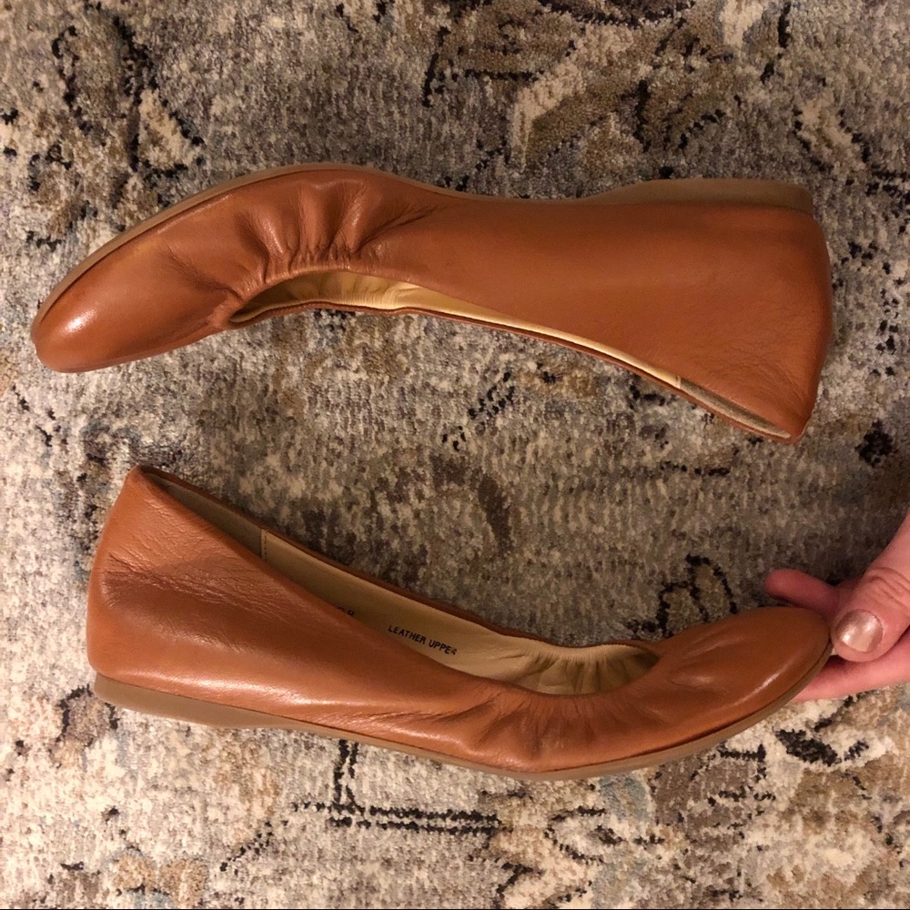 J. Crew Cece Leather Ballet Flats 7